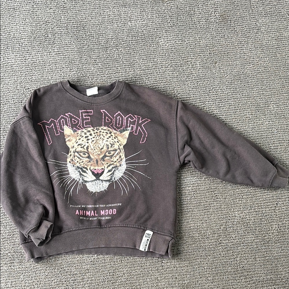 Zara Kids Animal Tour Sweater.
